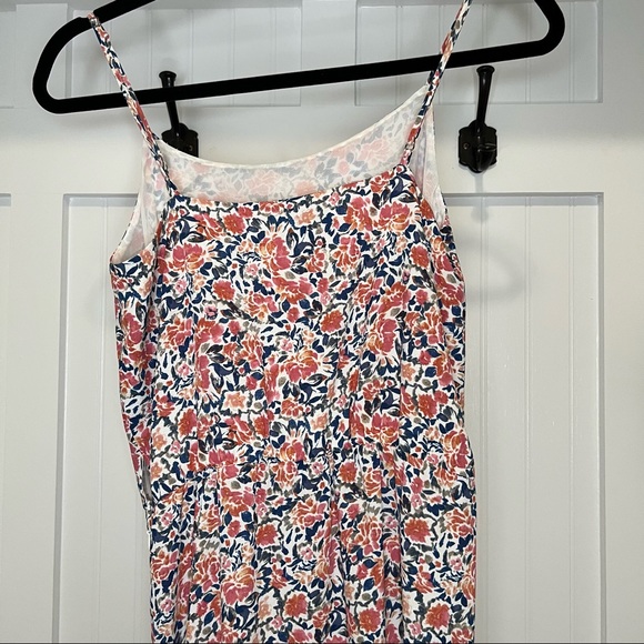 1 STATE Floral-Print Ruched Slipdress - Picture 6 of 10